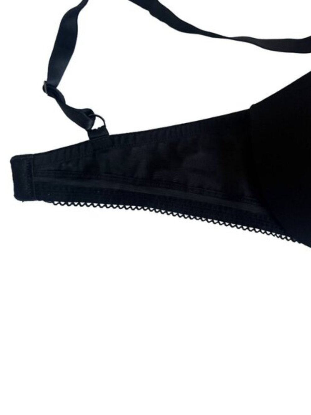 Calvin Klein Black Smooth T-Shirt Bra 36DD Underwire - Picture 3 of 5